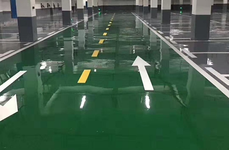 How much is the packaging material for epoxy floor paint per square meter?